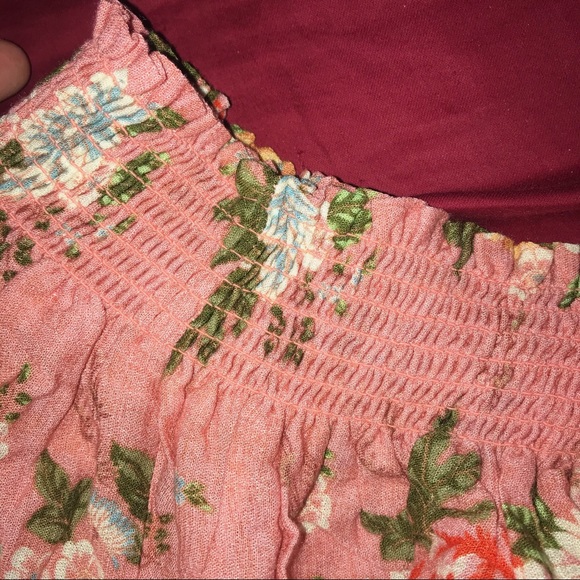 Forever21 Off the Shoulder Floral Blouse - Picture 5 of 7